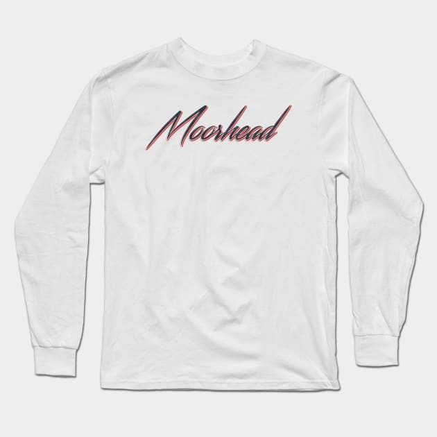 Morehead City Long Sleeve T-Shirt by PowelCastStudio